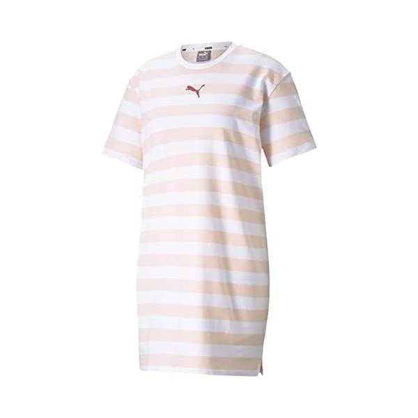 Rakuten - プーマ(PUMA) レディース 半袖 ワンピース SUMMER STRIPES AOP 845867 27 Cloud PINK