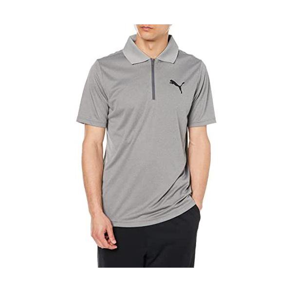Rakuten - プーマ(PUMA) 半袖 ポロシャツ シンプル RTG ポリポロシャツ 849517 メンズ ミディアム グレー ヘザー(03)