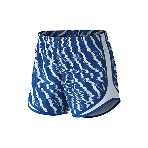乐天商城 - ナイキ(Nike) レディース Dri-FIT テンポ プリンテッド ショートパンツ 855194-433 ブルージェイ Lサイズ