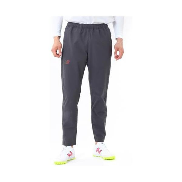 乐天商城 - ニューバランス(New Balance) ストレッチウーブンパンツ 防風 伸縮 メンズ AMP45265 チャコールグレー