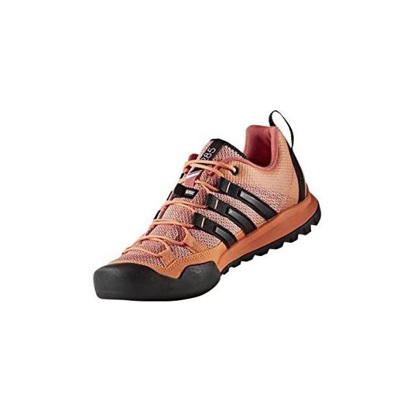 アディダス(adidas) アウトドアシューズ テレックス ソロ W レディース BB6023 イージーオレンジS17/コ..