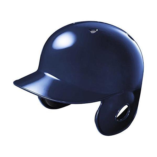 アシックス(ASICS) 野球 軟式 バッティング用 ヘルメット 左右打者兼用 BPB480 ネイビー