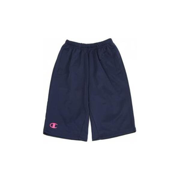 チャンピオン(Champion) ハーフパンツ CDW951H NP ネイビー×ピンク