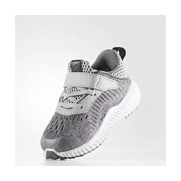 アディダス(adidas) ベビーシューズ アルファバウンスEL I CQ1450 グレーファイブF17/グレーツー