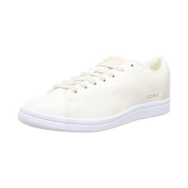 ミズノ(MIZUNO) コートスニーカー 軽量 快適 MLC-CL ユニセックス D1GF2261 グレーミスト/パウダーピンク