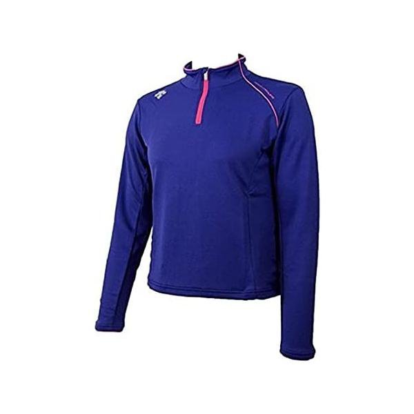 Rakuten - デサント(DESCENTE) クーリング ハーフジップ 長袖シャツ DAT-5427WL LPBL ラピスブルー