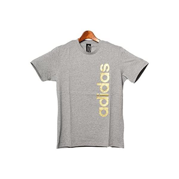 Rakuten - アディダス(adidas) トレーニングウェア エッセンシャル BL 半袖Tシャツ DJP85 メンズ BR5807 MグレイH