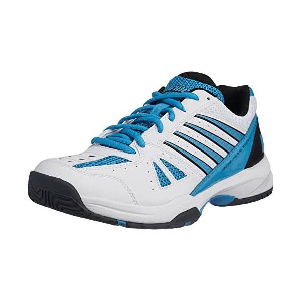 プリンス(Prince) テニスシューズ メンズ DPS502 ホワイト/ターコイズ