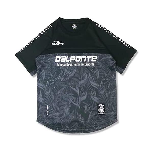 Supportergoods - ダウポンチ(DalPonte) 総柄プラクティスシャツ BLK(ブラック) DPZ0354
