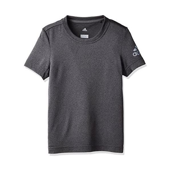アディダス(adidas) クライマクール Tシャツ ボーイズ DSG59 CD8912 グレーF/グレーT/ブラック