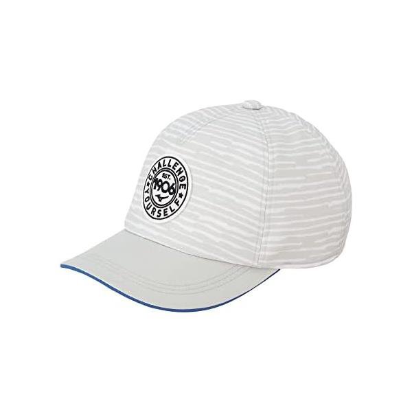 ミズノ(MIZUNO) ゴルフキャップ ランダムボーダー 消臭 E2MW2202 レディース ライトグレー フリーサイズ