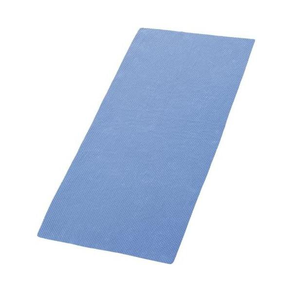 エコ&クール(Eco&Cool) 冷感タオル アイスパッド ブルー 水を含ませるだけでクールダウン 繰り返し使える