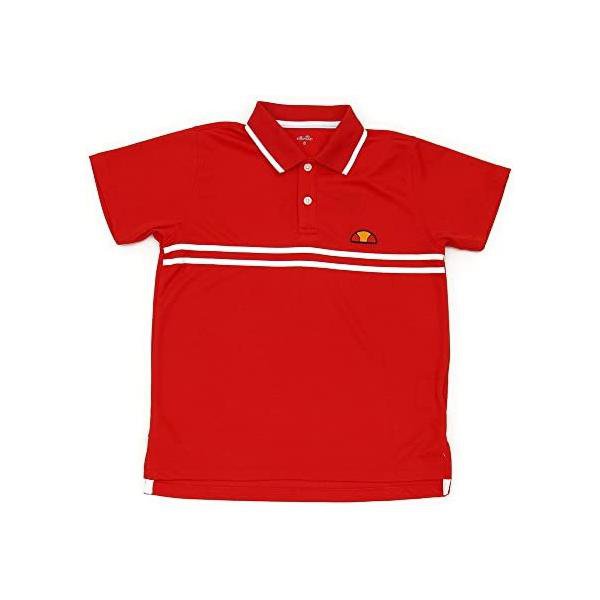 エレッセ(ellesse) テニスウェア メンズ 半袖ポロシャツ 薄手 ETS06300 レーシングレッド