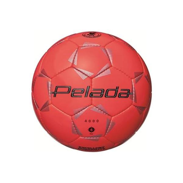 モルテン(molten) サッカーボール ペレーダ4000 F4K4000 オレンジ 4号球 小学生用 検定球