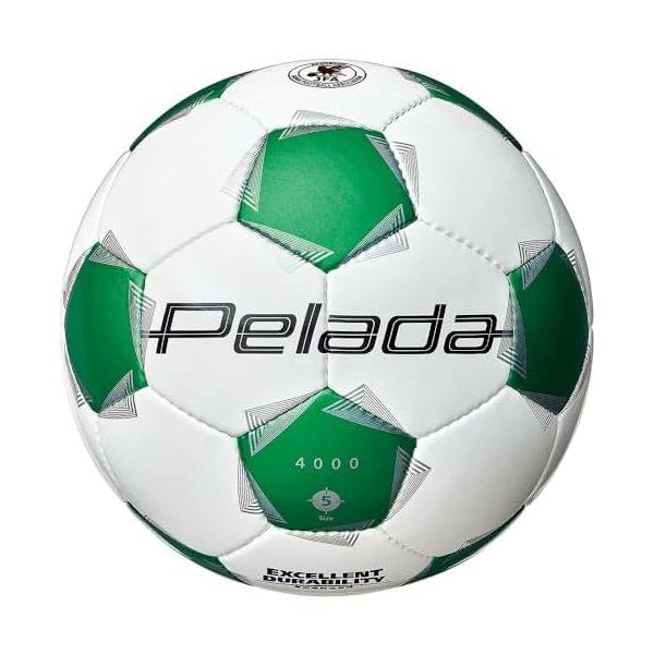 モルテン(molten) サッカーボール ペレーダ4000 F5K4000 白×緑 5号球 検定球