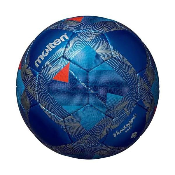 #1 Ball - モルテン(molten) サッカーボール ヴァンタッジオ3000 F5N3000-BB メタリックブルー/ブルー 5号球 検定球