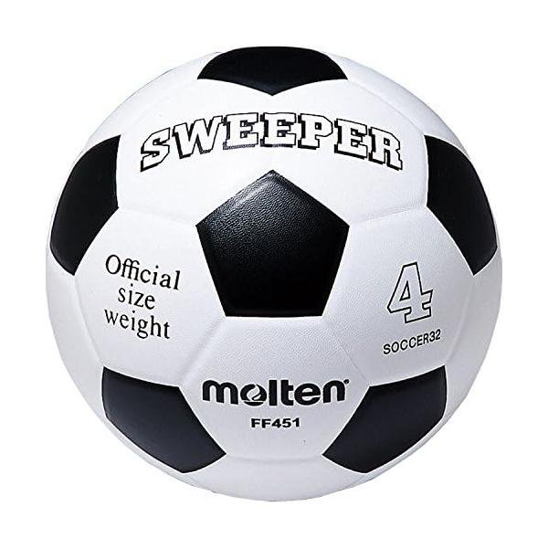 Other - モルテン(molten) サッカーボール スウィーパー FF451 白×黒 4号球 小学生用