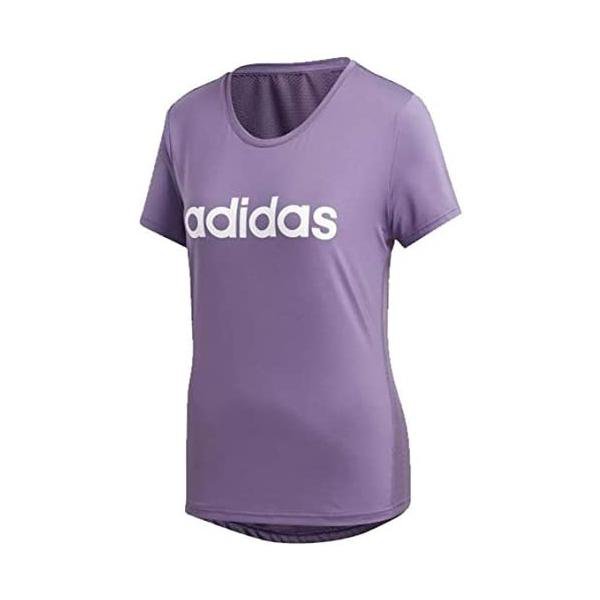 アディダス(adidas) 半袖 トゥ ムーヴ ロゴ Tシャツ FSE57 レディース FL9229 Tパープル/ホワイト