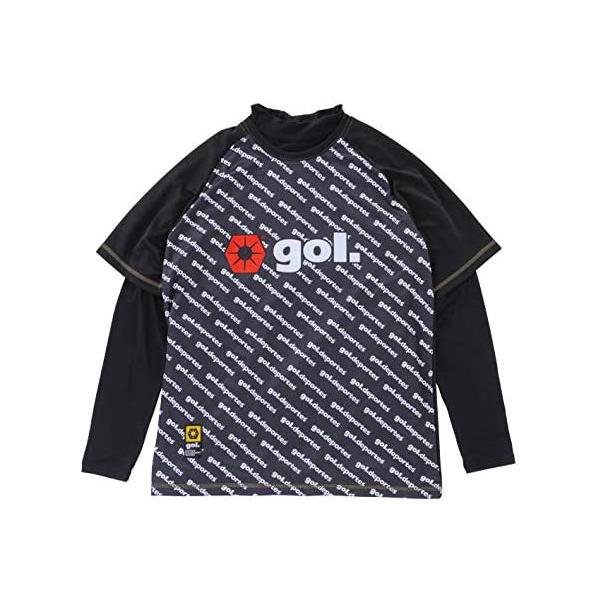 ゴル(gol.) Jr.プラクティスシャツインナーセット G942-539J BLK ブラック