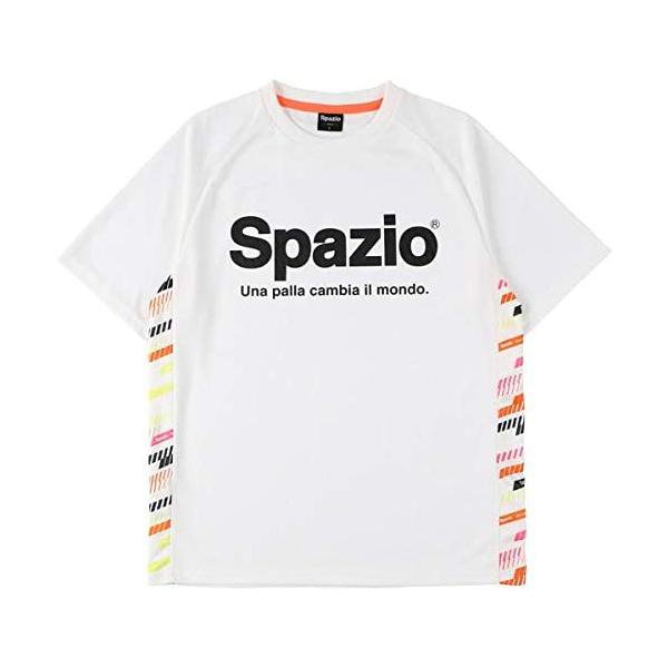 スパッツィオ(Spazio) JRコンポジエンボスプラシャツ ホワイト GE-0699-01