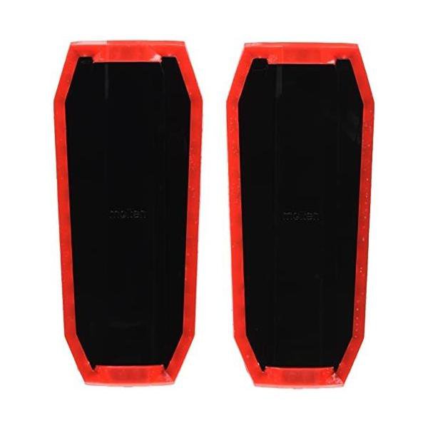 モルテン(molten) すねあて ヒンジ構造 スワンセ シンガード フレックス Sサイズ 黒赤 GG0032-KR SWANCE