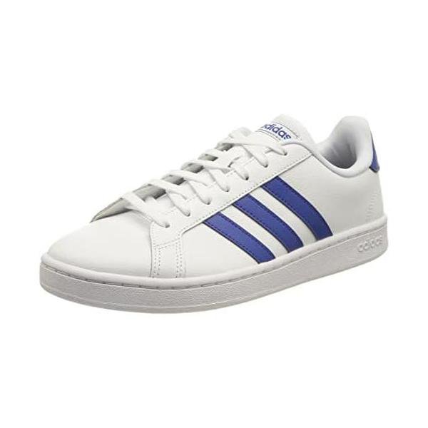 Rakuten - アディダス(adidas) メンズ スニーカー グランドコート H02062 ホワイト×チームロイヤル