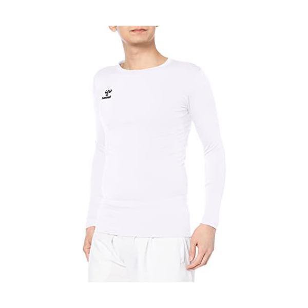 ヒュンメル(hummel) フィットインナーシャツ 長袖 HAP5153 ホワイト (10)