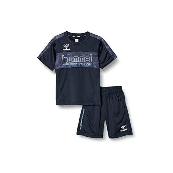 ヒュンメル(hummel) 上下セット ジュニア プラクティススーツ HJP1156SP インディゴネイビー (71)