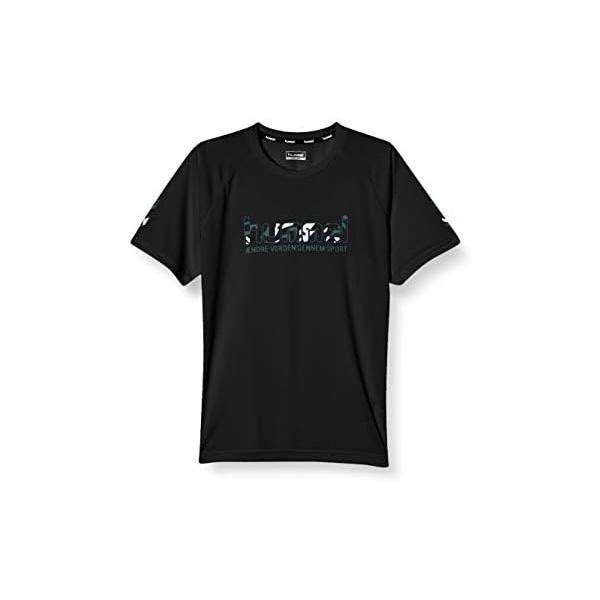 ヒュンメル(hummel) プラクティスTシャツ ボーイズ HJP4143 ブラック (90)