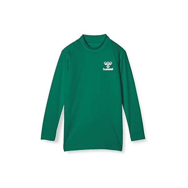 ヒュンメル(hummel) アンダーシャツ ジュニアフィットインナーシャツ ボーイズ HJP5151 D.グリーン (56)