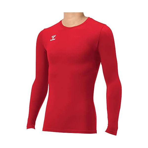 Rakuten - ヒュンメル(hummel) ジュニアフィットインナー長袖シャツ ボーイズ HJP5153 レッド (20)
