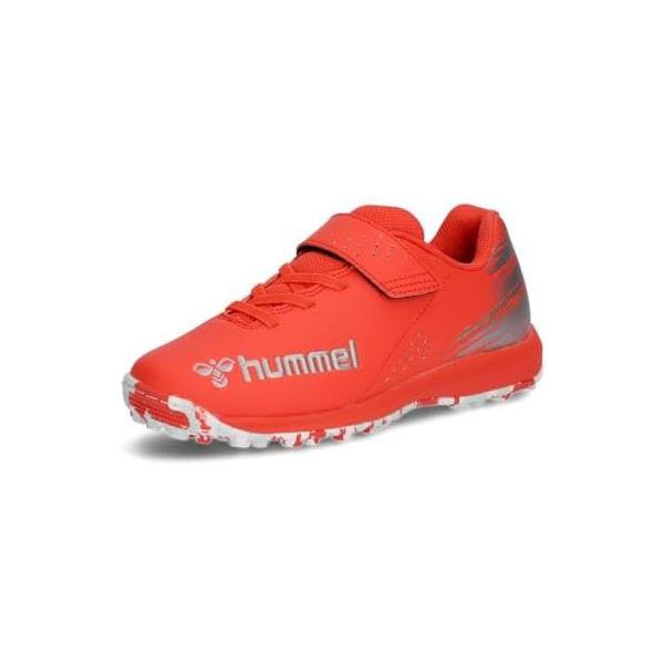 ヒュンメル(hummel) サッカートレシュー プリアモーレ6α VTF ジュニア HJS2135 レッド×シルバー(2095)