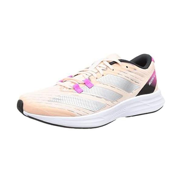 アディダス(adidas) ランニングシューズ アディゼロRC5 HQ3678 Wクォーツ/シルバーM/Fホワイト