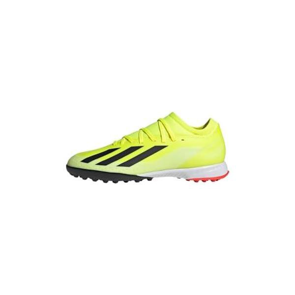 Supportergoods - アディダス(adidas) サッカートレシュー Xクレイジーファスト リーグTF IF0698 Tイエロー/Cブラック/Fホワイト