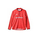 ニューバランス(New Balance) ハーフジップウォームアップ長袖Tシャツ JMTF0409 メンズ RED(レッド)