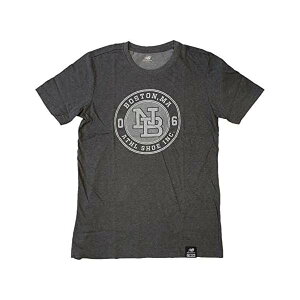 ニューバランス(New Balance) マサチューセッツ大学 半袖Tシャツ JMTL6204 ヘザーチャコール