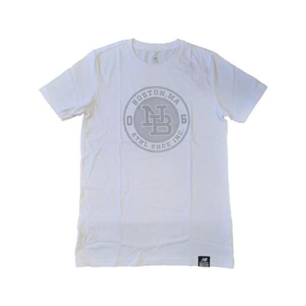 ニューバランス(New Balance) マサチューセッツ大学 半袖Tシャツ JMTL6204 ホワイト