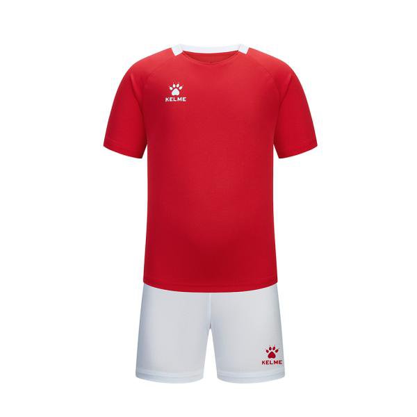 Rakuten - ケルメ(KELME) ジュニア フットサルウェア トレーニング合宿セット 計5点 KF25F990J レッド