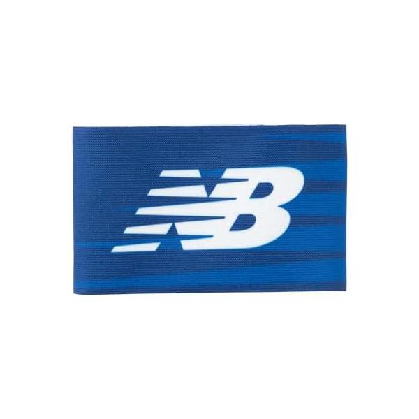 ストレッチニットとエラスティックバンドとラバーで腕にしっかりとフィットする「フライングNB」ロゴデザインのキャプテンマーク。