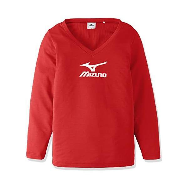 Supportergoods - ミズノ(MIZUNO) フィットネスウェア P2MA6642 ボーイズ レッド×シルバー