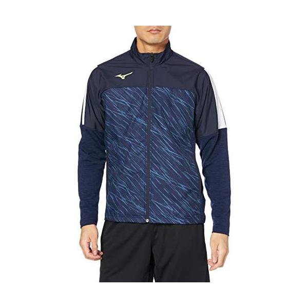 Rakuten - ミズノ(MIZUNO) サッカーウェア ハイブリッド フリースシャツ 防寒 ストレッチ P2MC0520 Dネイビー