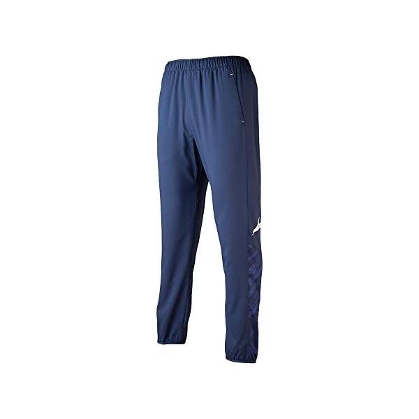 ミズノ(MIZUNO) トレーニングムーブクロスパンツ 男女兼用 P2MD8025 ディープネイビー スリム 細身 通気性