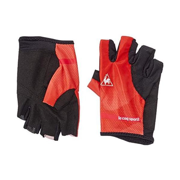 ルコックスポルティフ(le coq sportif) 3D Fit Glove 3Dフィットグローブ QCANGD01 レッド