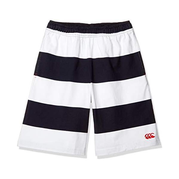 乐天商城 - カンタベリー(canterbury) ショートパンツ 4INCH STRIPE JERSE メンズ RA20099 ホワイト