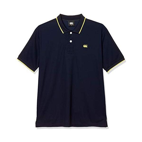 カンタベリー(canterbury) ポロ半袖シャツ FLEXCOOL CONTR メンズ RA30080 ネイビー