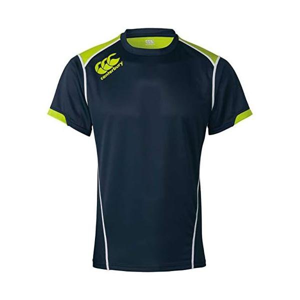 乐天商城 - カンタベリー(canterbury) プラクティス Tシャツ RUGBY メンズ RG39003 ネイビー