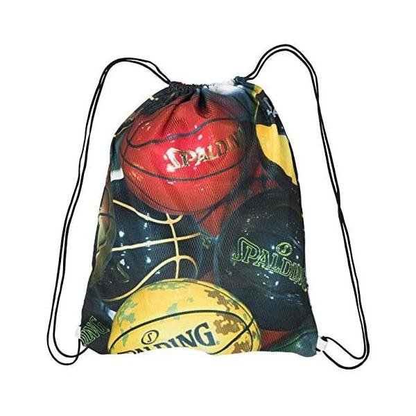 57×34×16cm 容量：33L●ボール柄のプリントがお洒落なナップザック。●素材:ポリエステル100%●サイズ:57×34×16cm。●容量:33L。