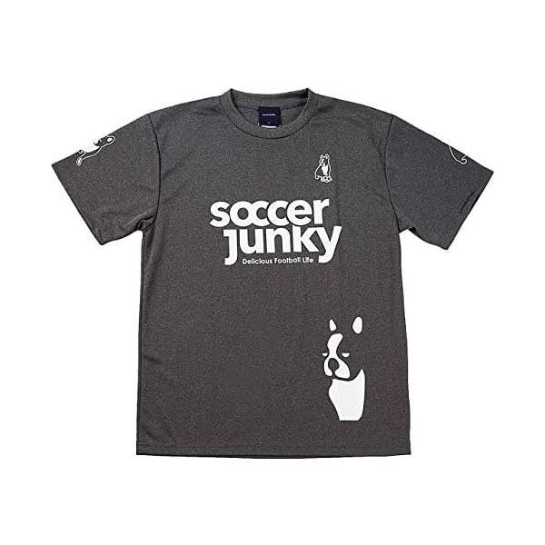 サッカージャンキー(soccer junky) サッカー・フットサル Tシャツ PANDIANI SJ0699 ヘザーグレー