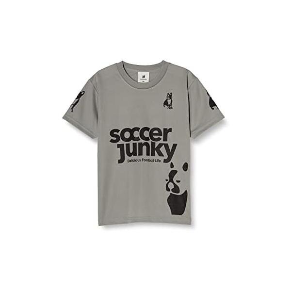 サッカージャンキー(soccer junky) サッカー・フットサル Tシャツ PANDIANI SJ0699 グレー