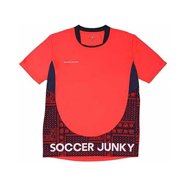 サッカージャンキー(Soccer Junky) 水戸ホーリーホック ワークアウトシャツ SJ23A02-196 ネオレンジ